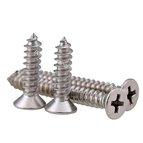 Cross countersunk head self-tapping screws