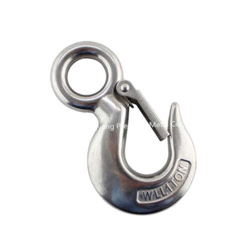 Eye Hoist Hook with Ltch