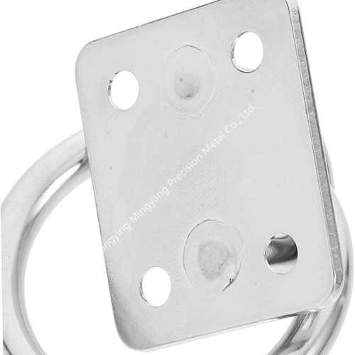 Stainless Steel.Square Eye with Ring